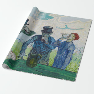 Vincent van Gogh - The Drinkers, after Daumier Wrapping Paper