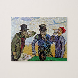 Vincent Van Gogh - The Drinkers - Fine Art Jigsaw Puzzle