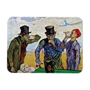 Vincent Van Gogh - The Drinkers - Fine Art Magnet