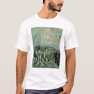 Vincent van Gogh   The Exercise Yard T-Shirt