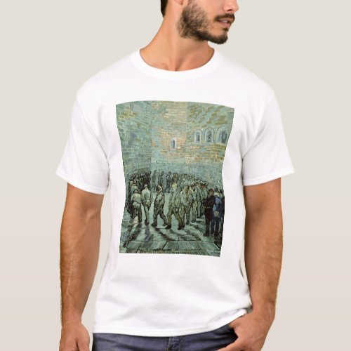 Vincent van Gogh  The Exercise Yard T_Shirt