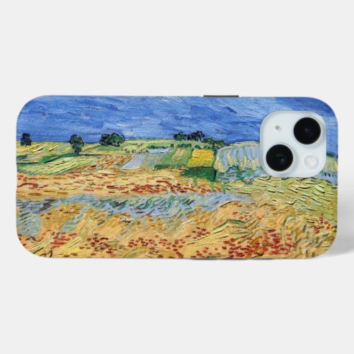 Vincent van Gogh _ The fields  Plain at Auvers iPhone 15 Case