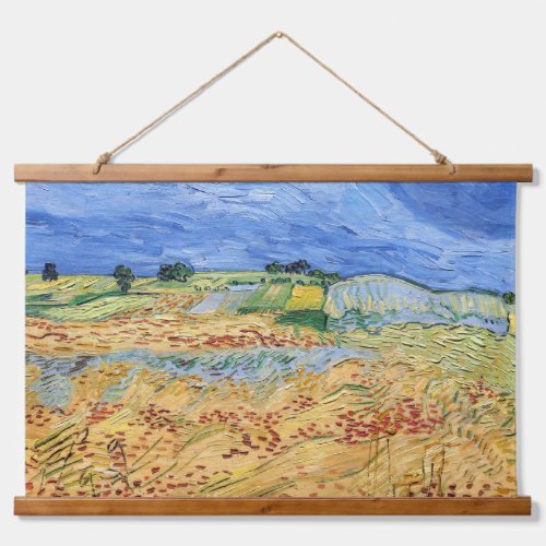 Vincent van Gogh _ The fields  Plain at Auvers Hanging Tapestry