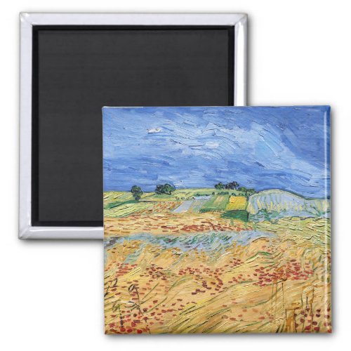Vincent van Gogh _ The fields  Plain at Auvers Magnet