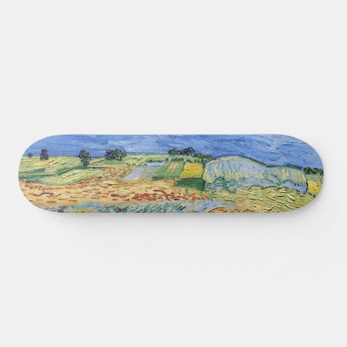 Vincent van Gogh _ The fields  Plain at Auvers Skateboard