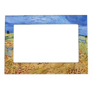 Vincent van Gogh - The Fields / Wheat Fields Magnetic Frame