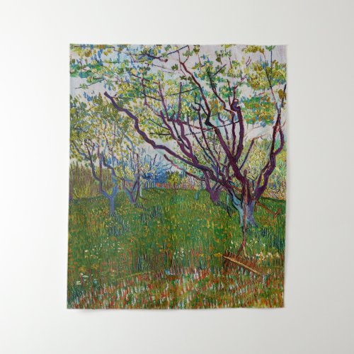 Vincent van Gogh _ The Flowering Orchard Tapestry