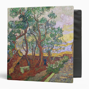 Vincent van Gogh The Garden of St. Paul Hospital Binder