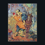 Vincent Van Gogh - The Good Samaritan - Fine Art Postcard<br><div class="desc">Vincent Van Gogh's The Good Samaritan (After Delacroix). This oil on canvas from 1890 was based upon a work by Eugene Delacroix which in turn was influenced by the biblical story of the Good Samaritan. Unlike similar stores, Art Lover's Cafe features classic, high resolution works of art that have been...</div>