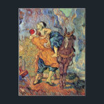 Vincent Van Gogh - The Good Samaritan - Fine Art Postcard<br><div class="desc">Vincent Van Gogh's The Good Samaritan (After Delacroix). This oil on canvas from 1890 was based upon a work by Eugene Delacroix which in turn was influenced by the biblical story of the Good Samaritan. Unlike similar stores, Art Lover's Cafe features classic, high resolution works of art that have been...</div>