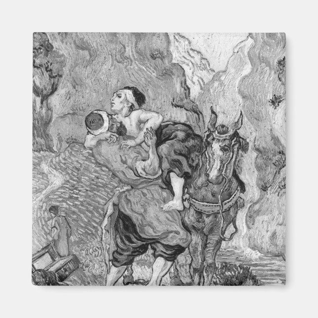 Vincent van Gogh | The Good Samaritan Magnet (Front)