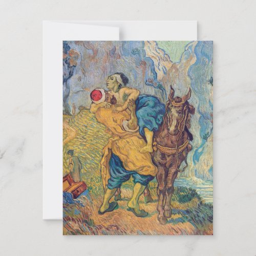 Vincent Van Gogh _ The Good Samaritan Thank You Card