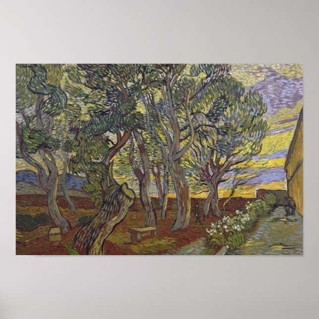 Vincent van Gogh - The Harvest (for Emile Bernard) Poster (Front)