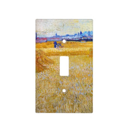 Vincent van Gogh _ The Harvesters Light Switch Cover