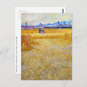 Vincent van Gogh - The Harvesters Postcard