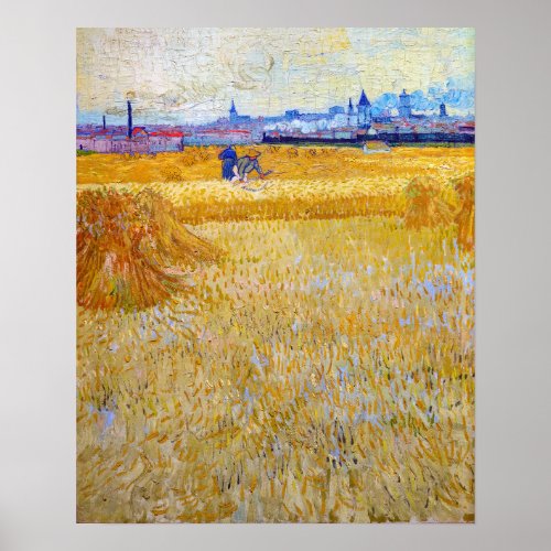 Vincent van Gogh _ The Harvesters Poster