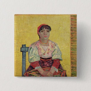 Vincent van Gogh The Italian: Agostina Segatori Pinback Button