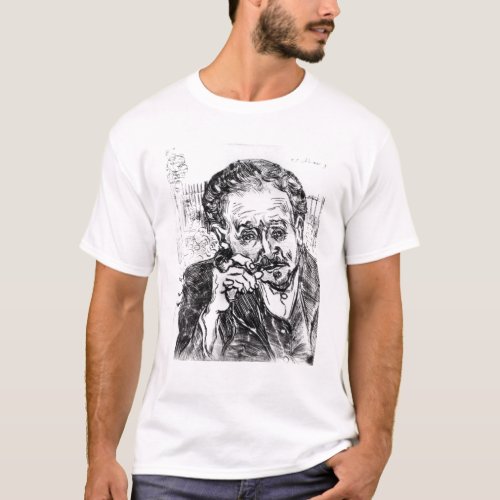 Vincent van Gogh  The Man with the Pipe T_Shirt