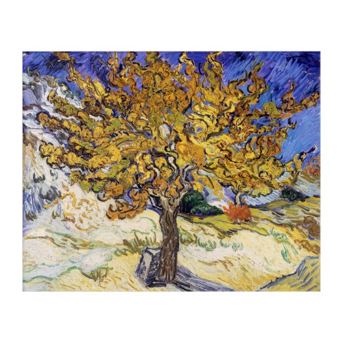 Vincent van Gogh _ The Mulberry Tree Acrylic Print