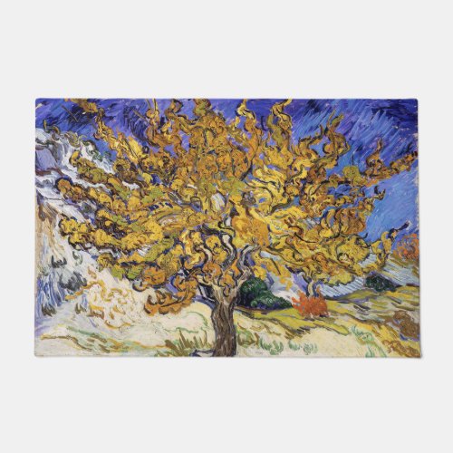 Vincent van Gogh _ The Mulberry Tree Doormat