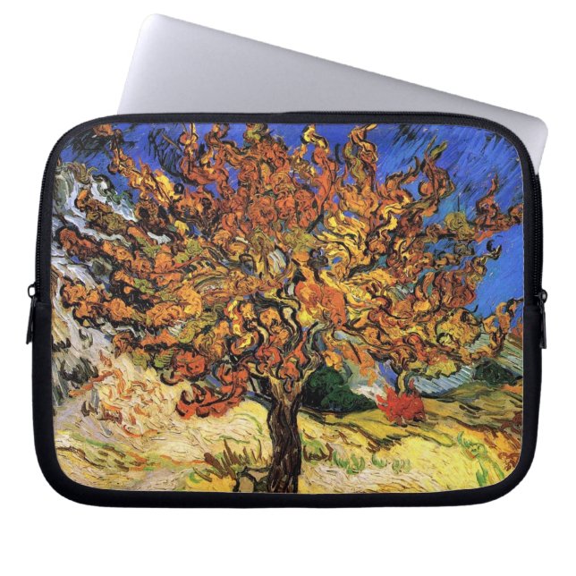 Vincent Van Gogh - The Mulberry Tree Fine Art Laptop Sleeve (Front)