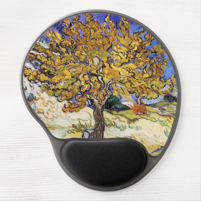 Vincent van Gogh - The Mulberry Tree Gel Mouse Pad (Front)