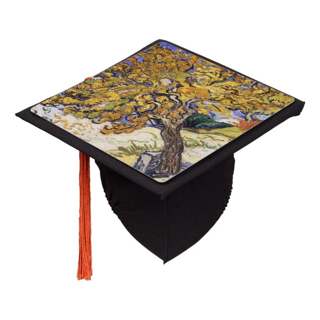 Vincent van Gogh The Mulberry Tree Graduation Cap Topper Zazzle