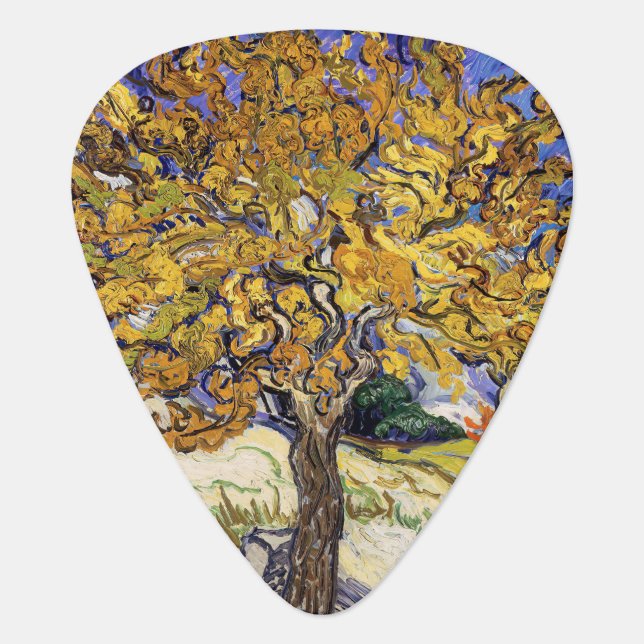 Vincent van Gogh - The Mulberry Tree Guitar Pick (Front)