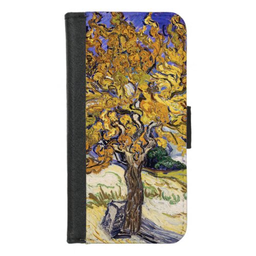 Vincent van Gogh _ The Mulberry Tree iPhone 87 Wallet Case