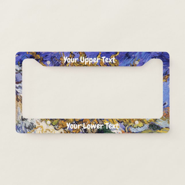 Vincent van Gogh - The Mulberry Tree License Plate Frame (Front)