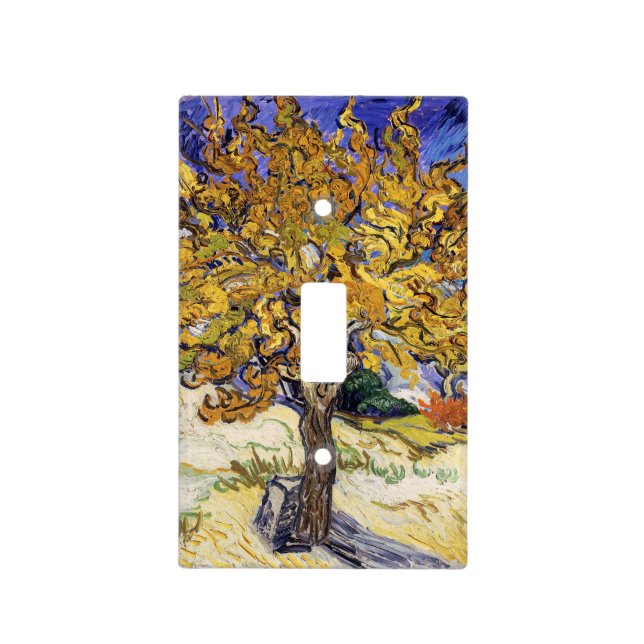 Vincent van Gogh - The Mulberry Tree Light Switch Cover (Front)