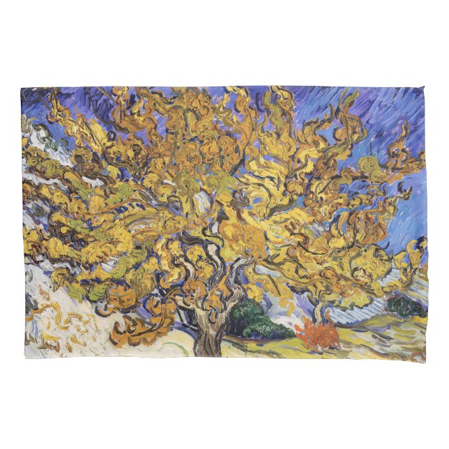 Vincent van Gogh - The Mulberry Tree Pillow Case (Front)