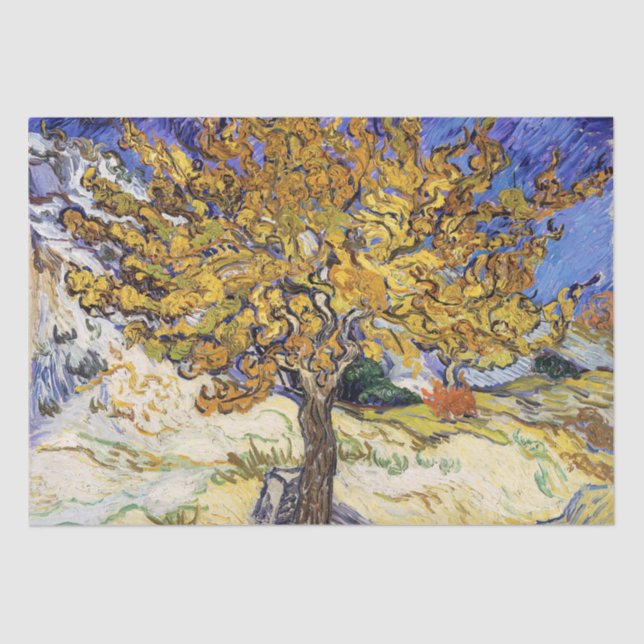 Vincent van Gogh - The Mulberry Tree Tissue Paper (Front)