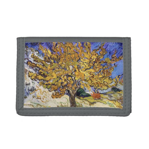 Vincent van Gogh _ The Mulberry Tree Trifold Wallet