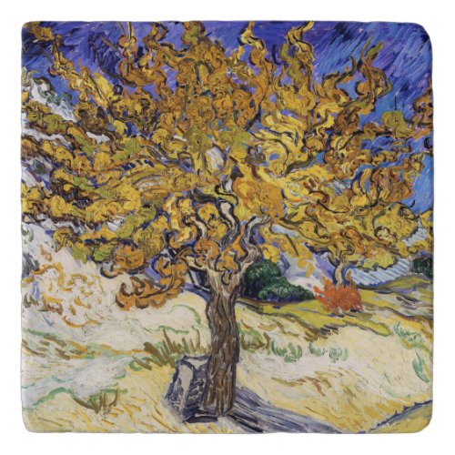 Vincent van Gogh _ The Mulberry Tree Trivet