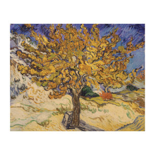 Vincent van Gogh - The Mulberry Tree Wood Wall Art