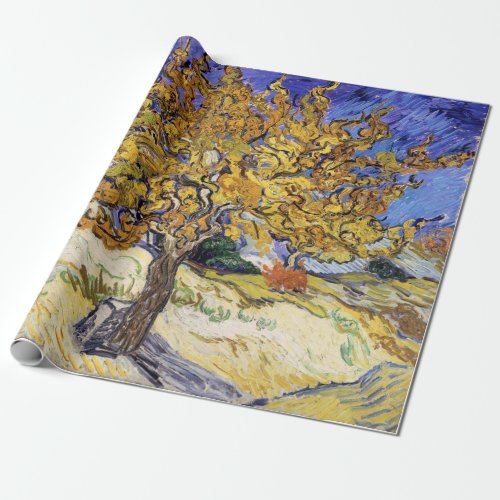 Vincent van Gogh _ The Mulberry Tree Wrapping Paper