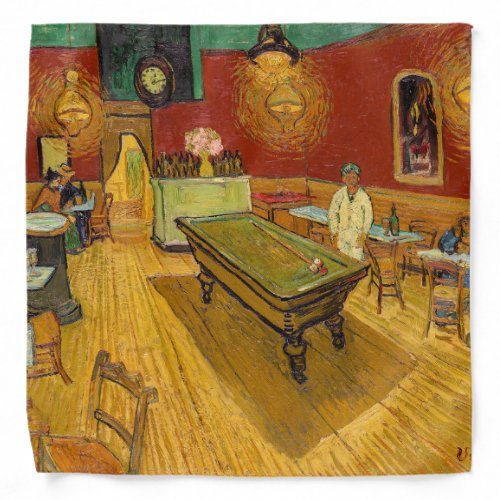 Vincent van Gogh _ The Night Cafe  Bandana