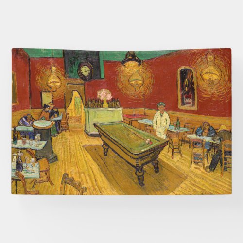Vincent van Gogh _ The Night Cafe Banner