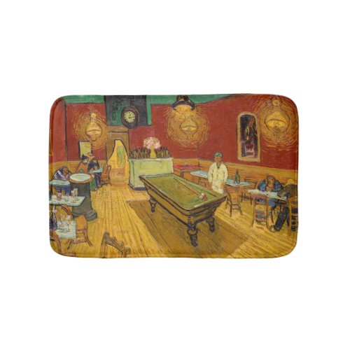 Vincent van Gogh _ The Night Cafe Bath Mat