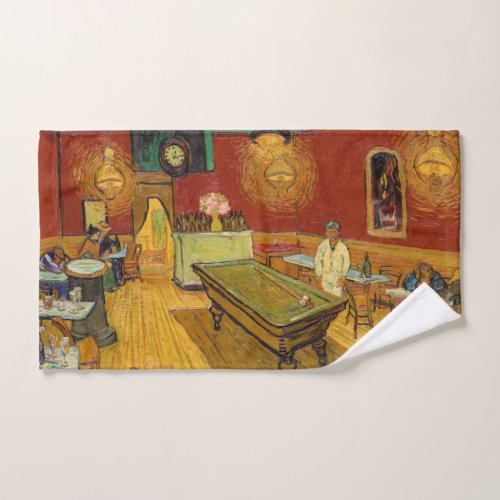 Vincent van Gogh _ The Night Cafe Bath Towel Set