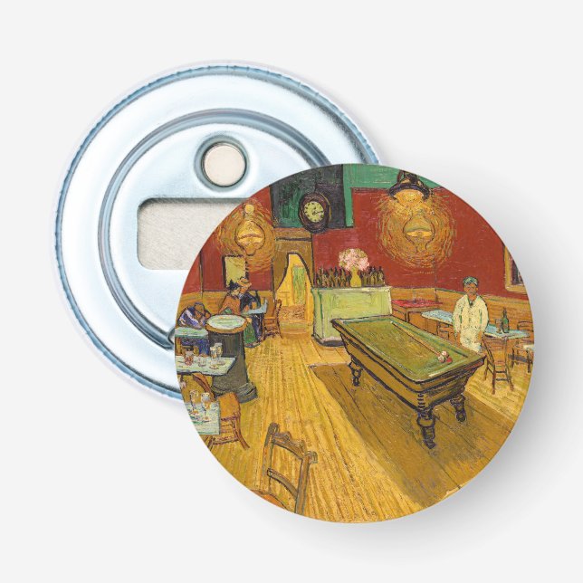 Vincent van Gogh - The Night Cafe Bottle Opener (Front)
