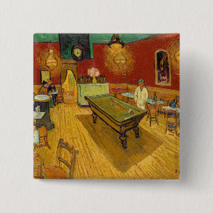 Vincent van Gogh - The Night Cafe Button