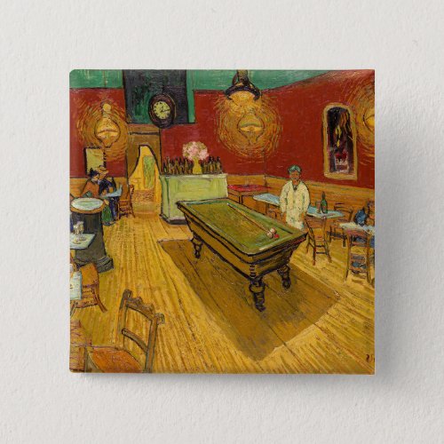 Vincent van Gogh _ The Night Cafe Button