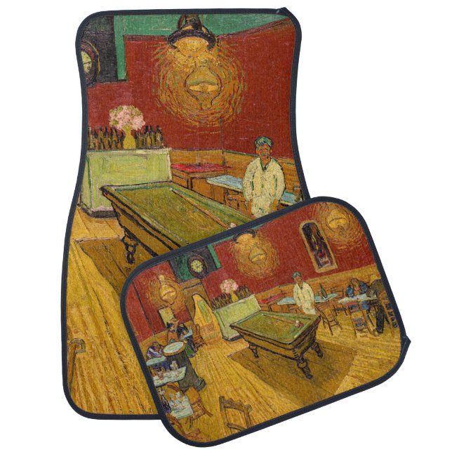 Vincent van Gogh - The Night Cafe Car Floor Mat (Set)