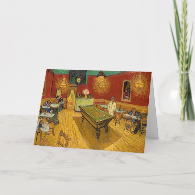 Vincent van Gogh - The Night Cafe Card (Front)