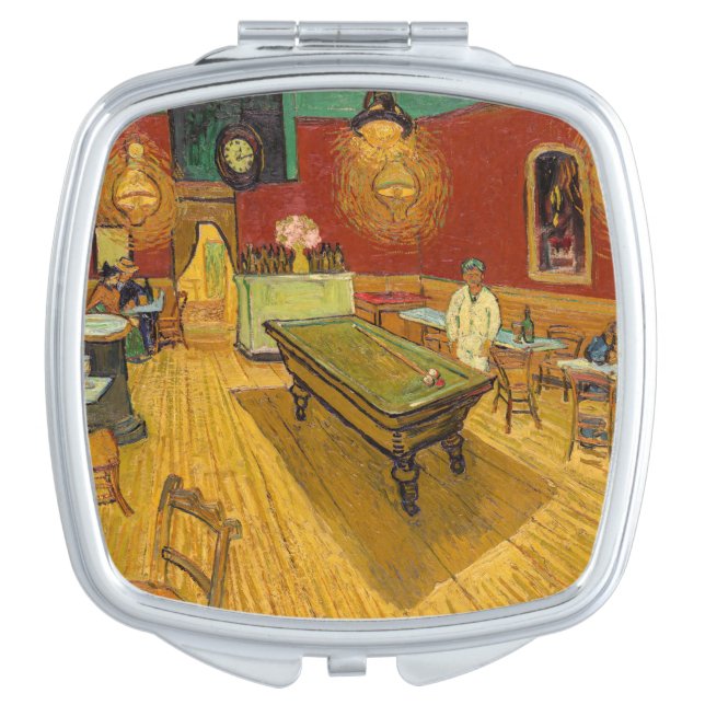 Vincent van Gogh - The Night Cafe Compact Mirror (Front)