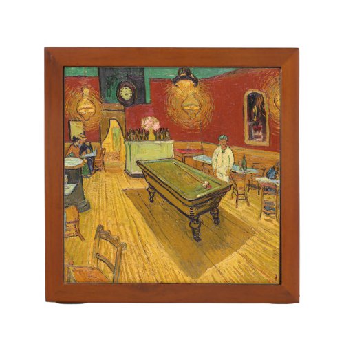 Vincent van Gogh _ The Night Cafe  Desk Organizer