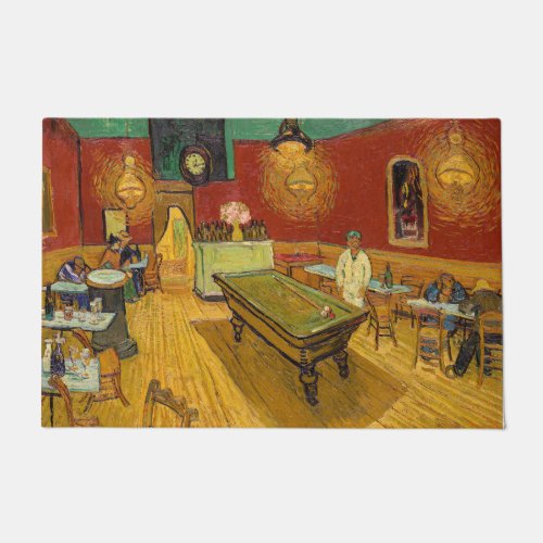 Vincent van Gogh _ The Night Cafe Doormat