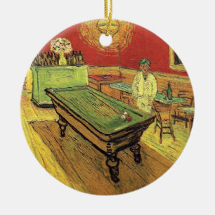 Vincent Van Gogh - The Night Cafe Fine Art Ceramic Ornament
